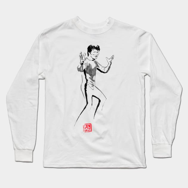 kung fu Long Sleeve T-Shirt by pechane